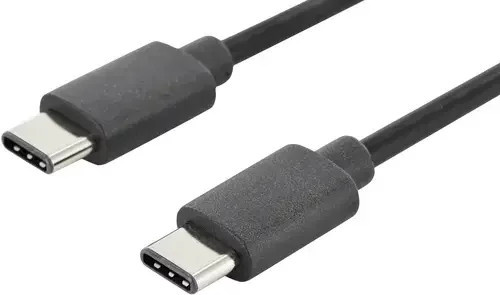 Digitus USB-C auf USB-C Anschlusskabel USB 2.0 Schwarz 1,00 m AK-300138-010-S - Bild 2