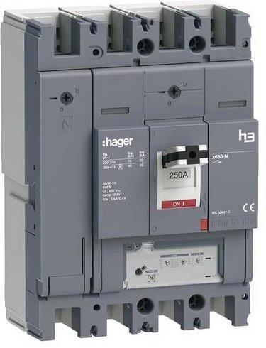 Hager HNJ251GR Leitungsschutzschalter MCB in Grau - Bild 1