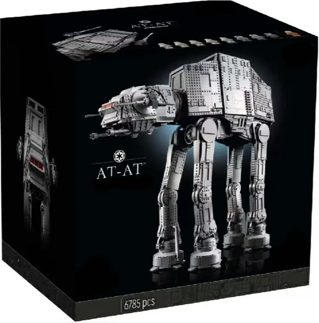 Bandai Star Wars AT-AT Bausteine, Großer Gepanzerter Walker Modell, 6785 Teile, ab 14 Jahre - Bild 1