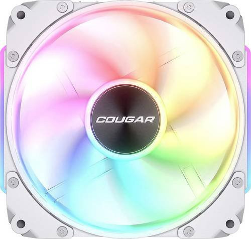 Cougar CF-APR12HW-RGB PC-Gehäuse-Lüfter Weiß B/H/T: 120 x 120 x 28 mm - Bild 1