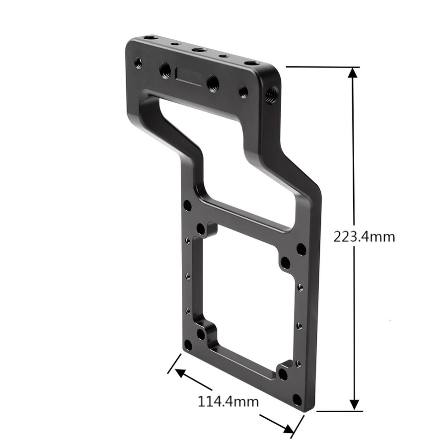 KUANJIE MH223 VESA Monitorhalterung und Schnellmontageplatte für Displays in Schwarz - Bild 2