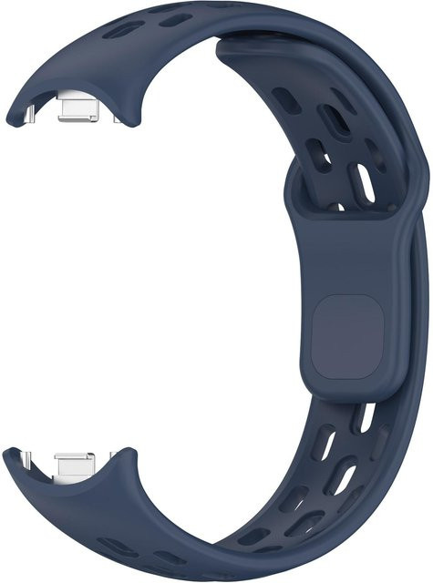 MY-CASE Uhrenarmband Silikon, Xiaomi Mi Band 10 9 8, Nachtblau, Unisex - Bild 1