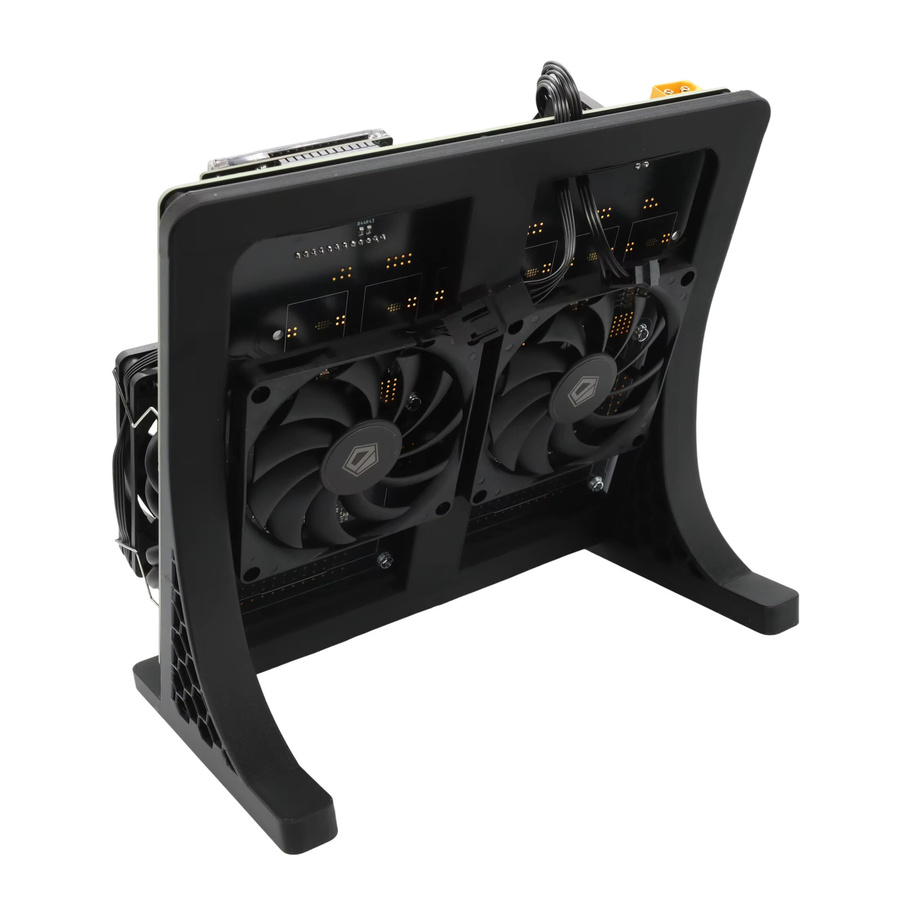 NerdOCTAxe Rev3.1 Bitcoin Solo Miner mit BM1370 ASIC Chip, 12Th/s, 200W, Schwarz, inklusive 12V 18A Netzteil - Bild 4