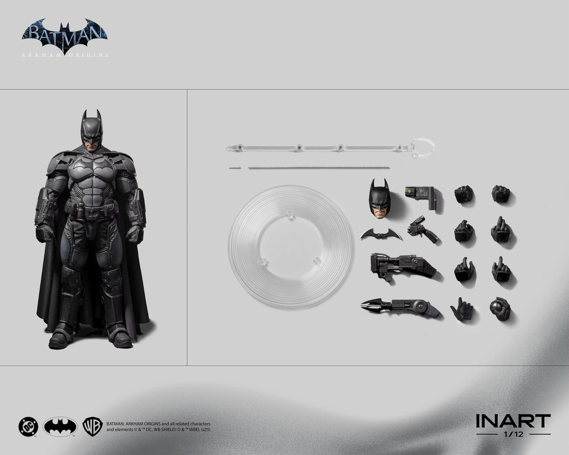 INART Batman Arkham Origins Actionfigur, 1/12, ab 18 Jahren - Bild 3