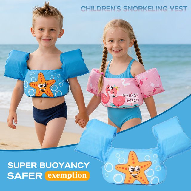 THREE SNOWMEN Kinder-Schwimmweste, Schwimmhilfe - Bild 1