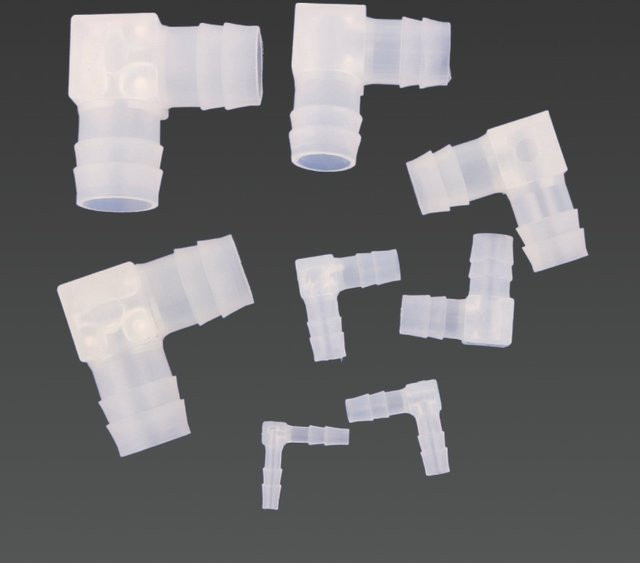 UP-CLOUD PP Ellenbogen Stecker Transparent, Schlauchadapter für Aquarium und Bewässerung, Durchmesser: 4 mm bis 20 mm - Bild 1