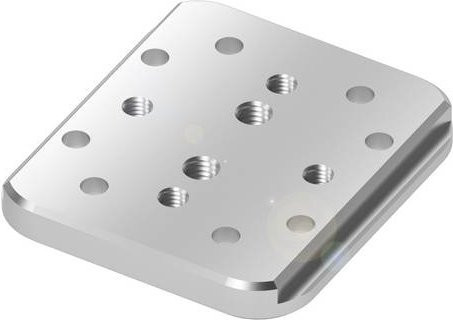 Balluff Halterung BMS CS-M-S25-DX15-00 BAM01YP aus Aluminium in Silber - Bild 1