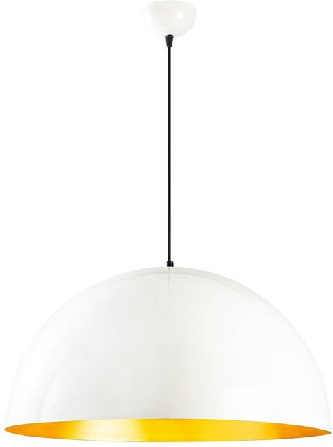Opviq Pendelleuchte Berceste in Weiß aus Metall mit E27 Fassung, B/H/T: 60 x 126 x 60 cm - Bild 1