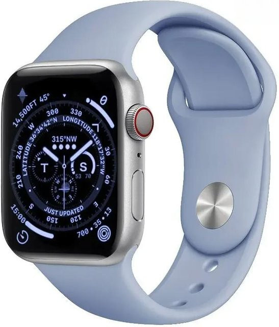 Uhrenarmband Silikon, Grau, Unisex - Bild 1