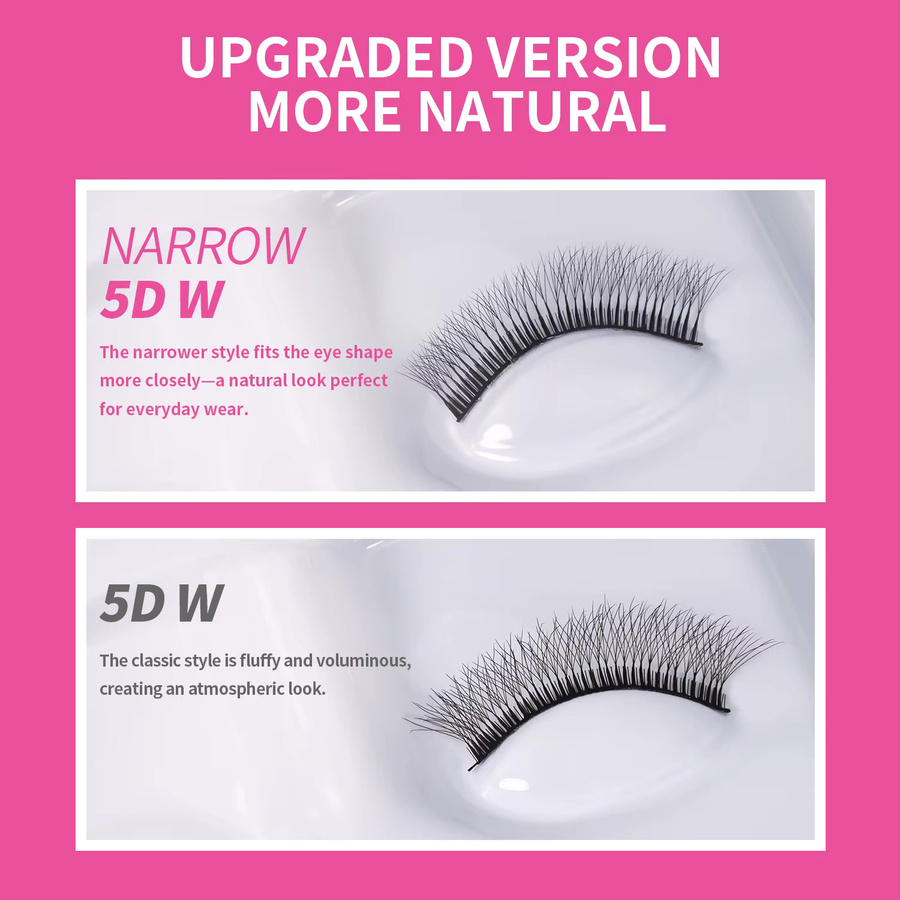 GLAMLASH Wimpernverlängerung, Faux Mink, Natürlich, Unisex - Bild 2