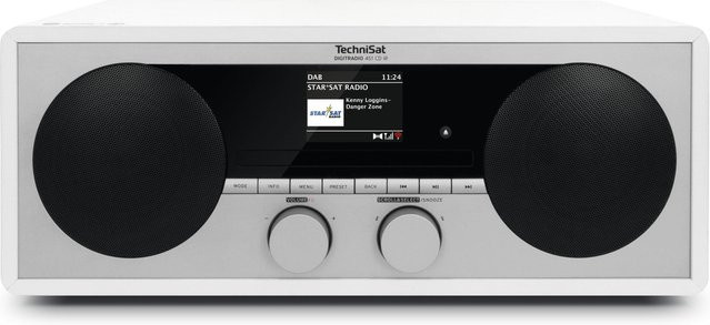 TechniSat DIGITRADIO 451 CD IR Internet Tischradio in Weiß mit DAB+, UKW, Bluetooth, USB und WLAN - Bild 1