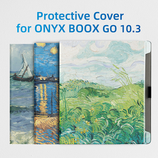 Schutzhülle für ONYX BOOX Go 10,3 Zoll mit magnetischer Funktion, Auto Wake-up und Stifthalter - Bild 1