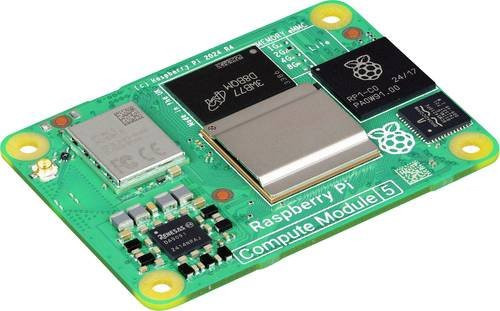 Raspberry Pi Compute Modul 5 CM5008032 mit 8GB RAM, 32GB eMMC und 4 x 2.4GHz in Grün - Bild 1