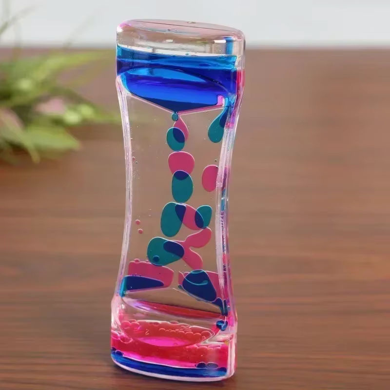 Sensorisches Bubbler-Spielzeug aus Glas und Kunststoff in mehrfarbigem Design für Stressabbau und Bürodekoration - Bild 4