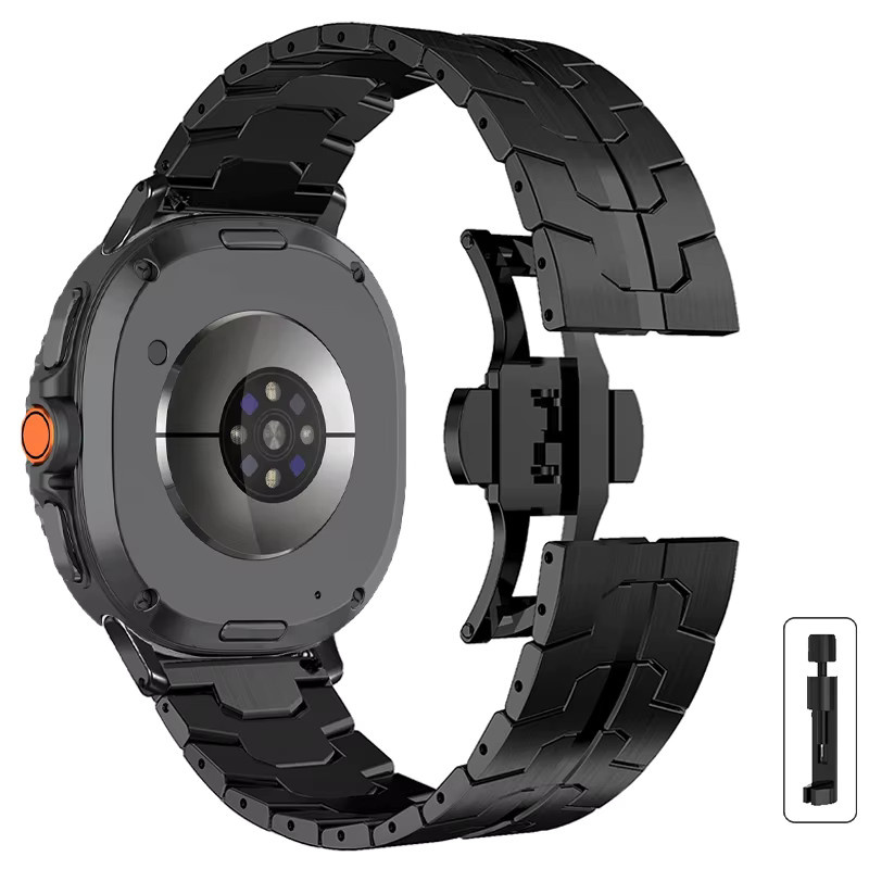 Uhrenarmband Edelstahl, Klassisch, Unisex - Bild 2