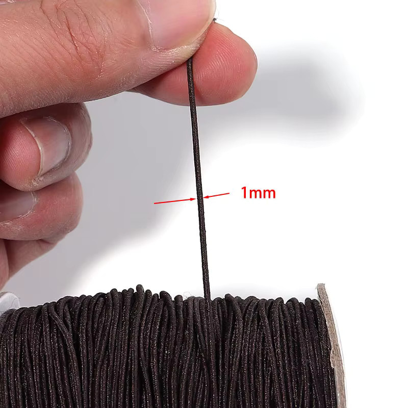 Nylon Faden Schnur, 1mm, 50m Rolle, für DIY Armband und Perlen - Bild 2
