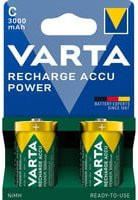 Varta Recharge Accu Power C Akku, 3000 mAh, 2 Stück - Bild 1