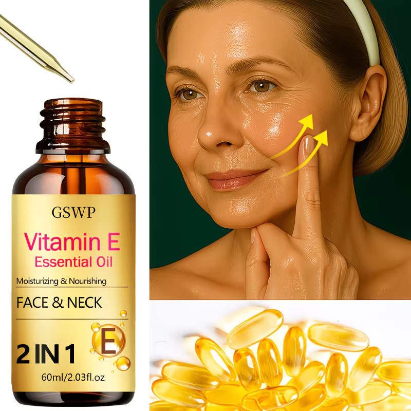 GSWP Vitamin E Ätherisches Öl, 60 ml, für Gesicht und Körper - Bild 3
