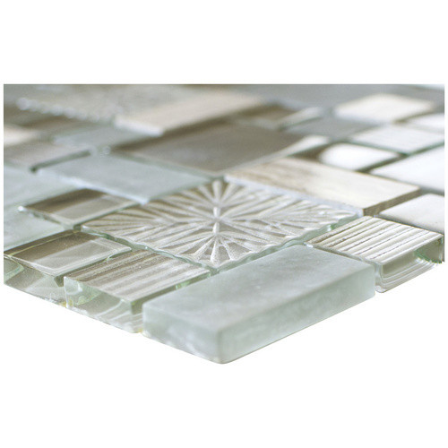 HuH Mosaik Mosaikfliese Avantgarde Wandbelag in Grau mit Steinoptik B/H: 30 x 30 cm - Bild 2