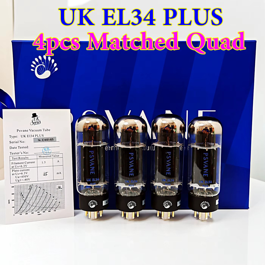 FEIYUE AMP PSVANE UKEL34PLUS EL34C Vakuumröhren-Upgrade für HIFI Audio Röhrenverstärker-Kit DIY in Transparent - Bild 2