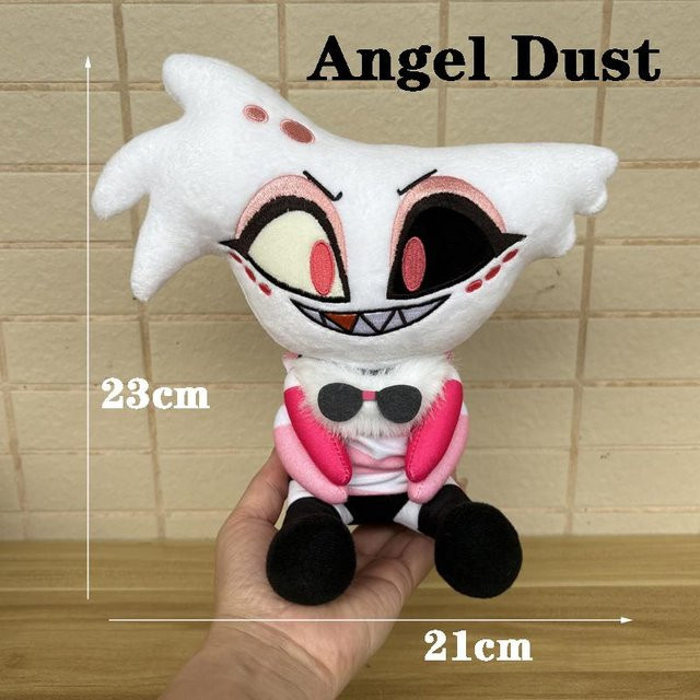 Yiran toy Hazbin Hotel Vox Und Dust Ad Angel Plüschtier, 23cm - Bild 1
