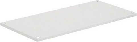 Hager Verschlussplatte FZ883D aus Stahl in Grau, Breite: 85,0 cm, Höhe: 4,0 cm - Bild 1
