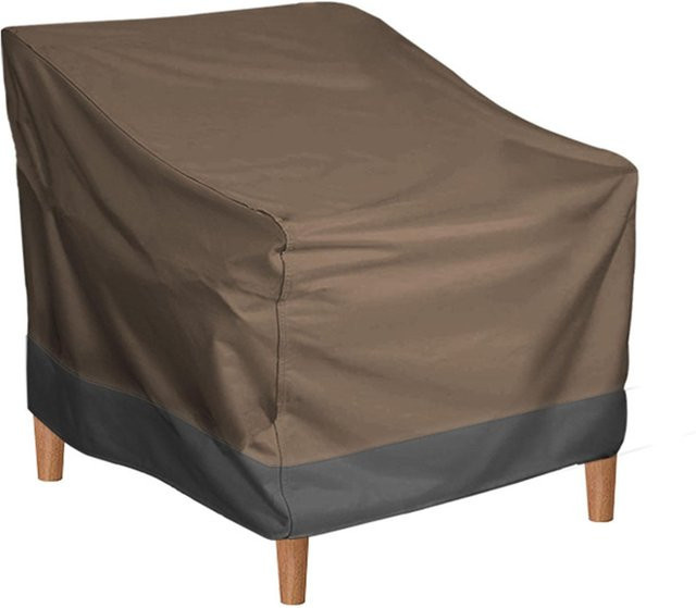 CosyHome Terrassenstuhlbezug aus wasserabweisendem Oxford-Gewebe in Grau - Bild 1