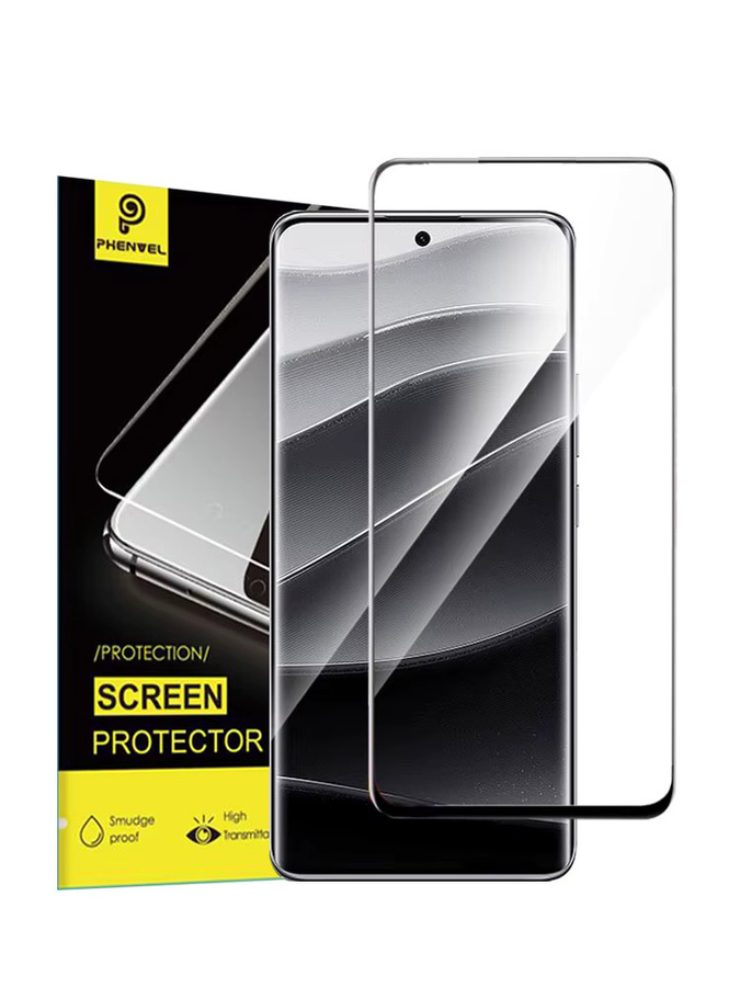3D Schutzglas für Xiaomi Redmi Note 14 Pro Plus und Redmi Note 14 Pro, gehärtetes Panzerglas mit Vollkleber, transparent - Bild 7