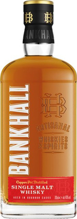 Bankhall Single Malt Whisky, United Kingdom, 40% Vol., 0,7 l