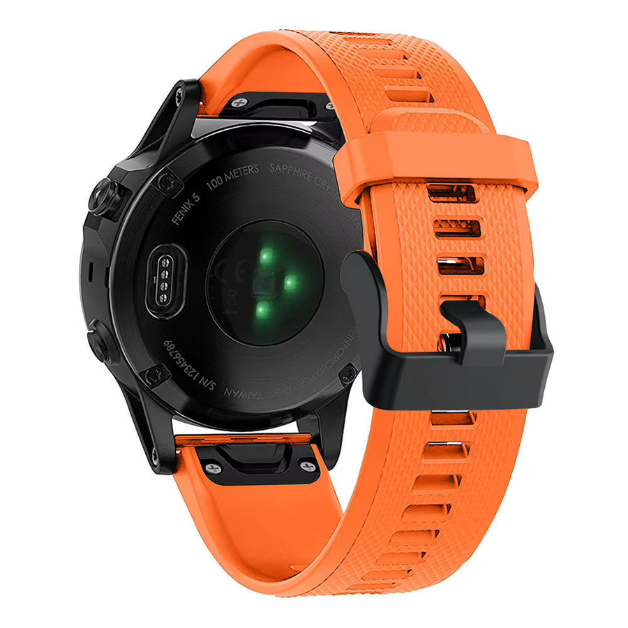 Garmin Uhrenarmband Silikon, Red - Bild 2