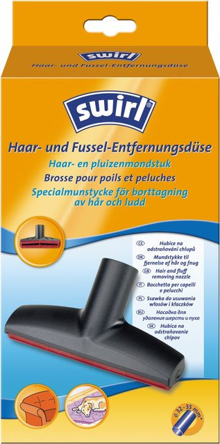 Swirl Haar- und Fussel-Entfernungsdüse für Staubsauger in Schwarz - Bild 1