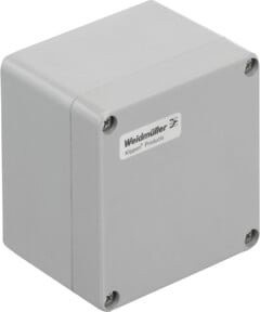 Weidmüller Gehäuse KLIPPON POK 121209 aus Kunststoff, Grau, B/T/H: 12,0 x 12,2 x 9,0 cm - Bild 1