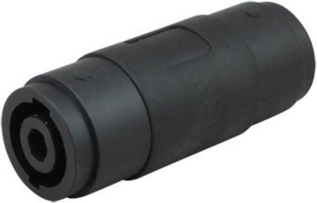 HUALIWEN Professioneller 3,5 mm Klinken-Audioanschluss Lautsprecherstecker mit Buchse in Schwarz - Bild 1