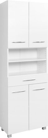 HELD MÖBEL Seitenschrank Portofino in Weiss, B/H/T: 60 x 180 x 35 cm - Bild 1