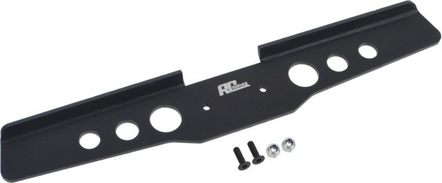 Tamiya NovaFox RC Aluminium Frontstoßstange, Zubehör, Schwarz - Bild 1