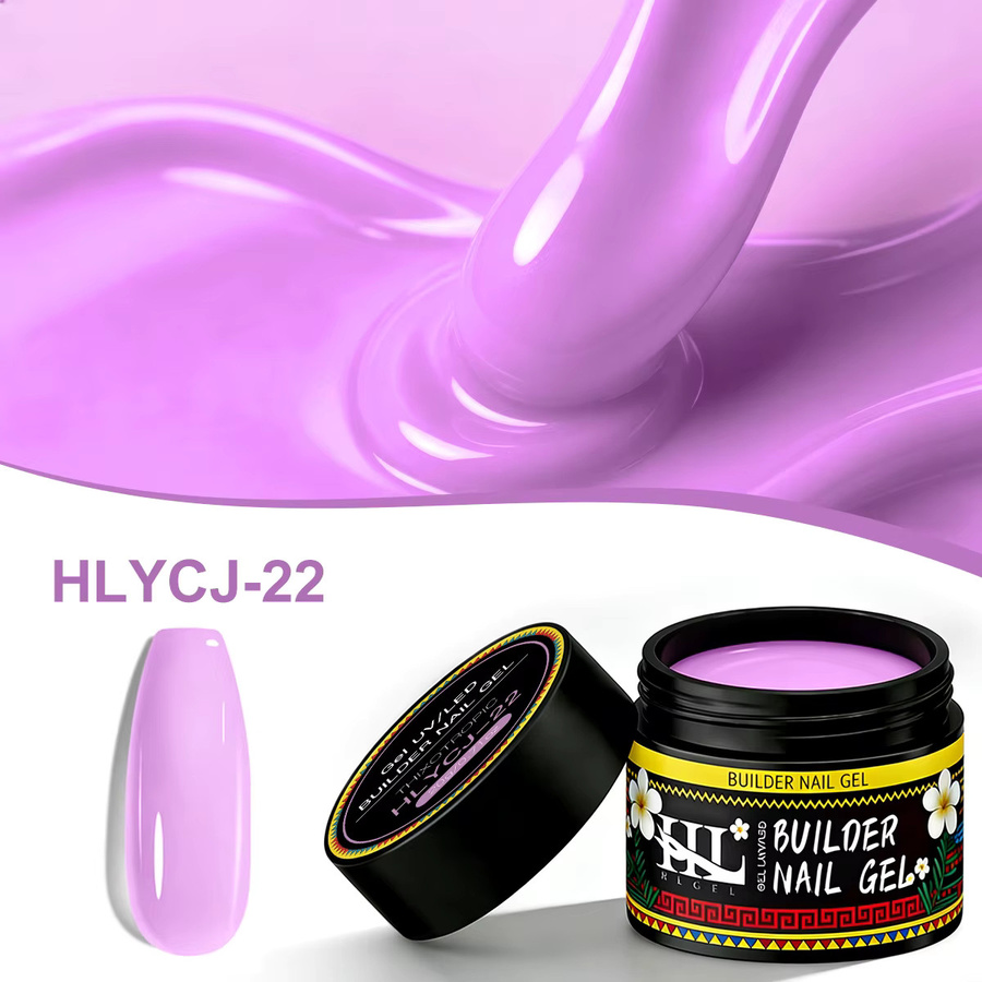 HLGEL Nagelverlängerungsgel, Transparent, 20g - Bild 4