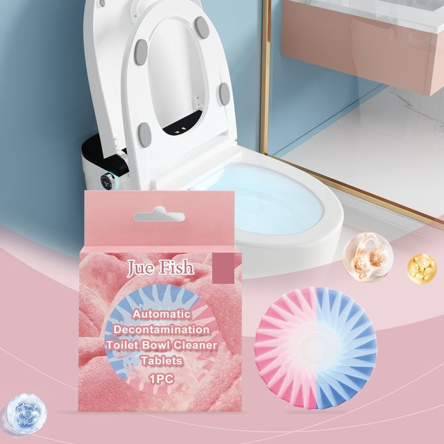 Jue-Fish Toilettenreinigungsblock zur Entfernung von Urinflecken, Schmutz und Gerüchen - Bild 1