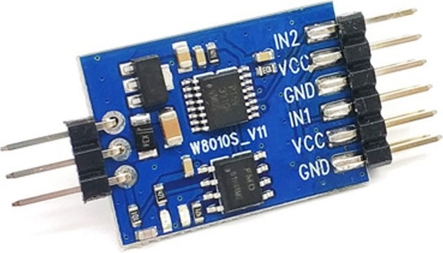 3-Kanal Video-Switcher-Modul 3-Wege-Video-Schaltereinheit für RC FPV Kamera-Drohne in Blau - Bild 1