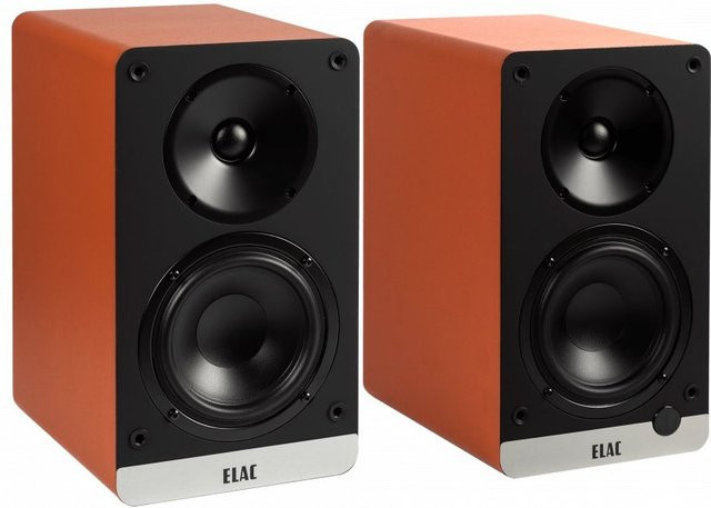 ELAC Debut Connex DCB41 Regallautsprecher, Paar, orange - Bild 1