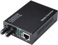 Digitus Professional DN-82110-1 Gigabit Medienkonverter RJ-45 auf ST-Duplex Multi-Mode für Ethernet/LAN in Schwarz - Bild 2