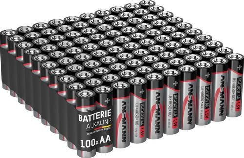 Ansmann AA Mignon Alkaline Batterien 1,5 V, 100er Pack - Bild 1