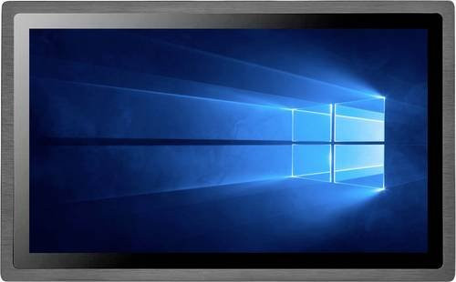 Wachendorff Panel PC All-in-One mit 23,8 Zoll kapazitivem Touchscreen, Intel i3-8145U, Industrie-Display, Grau - Bild 1
