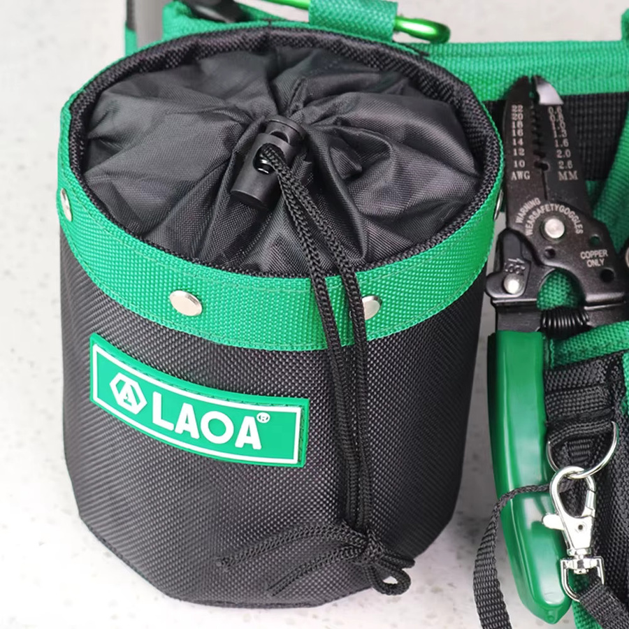 LAOA Multifunktionale Werkzeugtasche aus Edelstahl für Schrauben und Nägel zur sicheren Lagerung und Reparatur - Bild 4