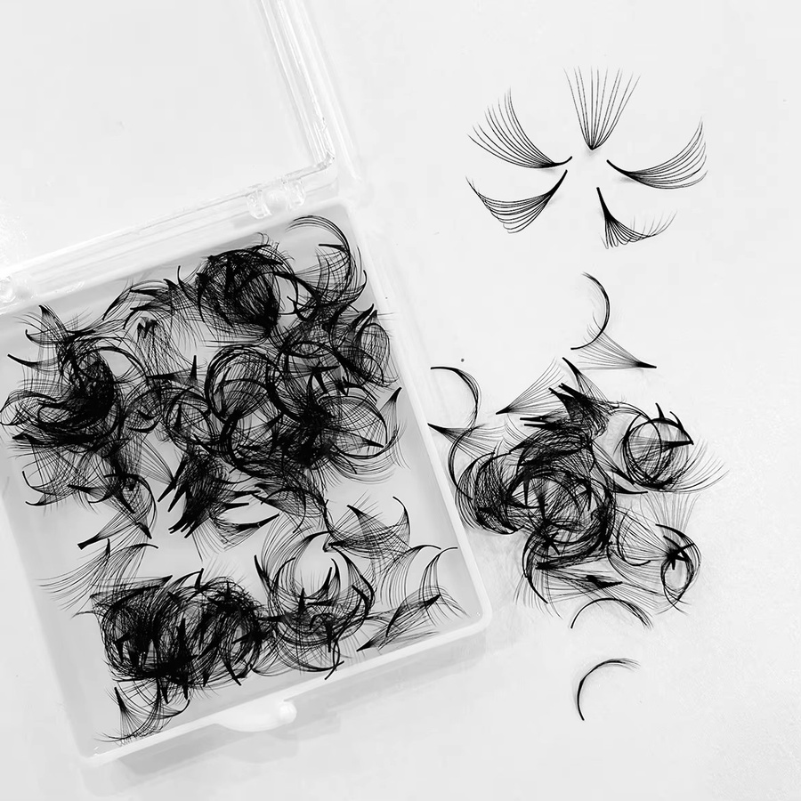 ABONNIE Wimpernverlängerungen Faux Nerz, Black, Unisex - Bild 2