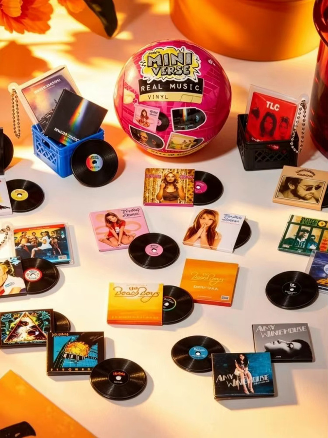 Mga Miniverse Echte Musik-Vinylplatten, Blind Box, Sammelspielzeug - Bild 1