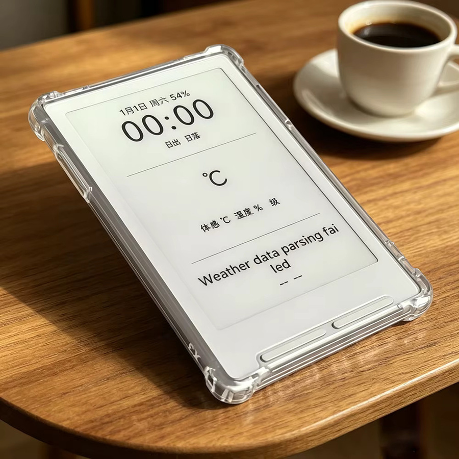 Transparente und stoßfeste TPU-Schutzhülle für deinen XTEINK X3 E-Book-Reader (3,7 Zoll) - Bild 2