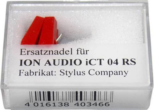 ION Audio ICT04-RS HiFi Plattenspielernadel in Rot - Bild 1