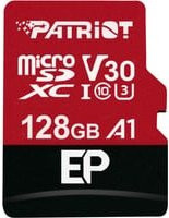 Patriot EP microSDXC Speicherkarte 128 GB V30 in Schwarz und Rot - Bild 1