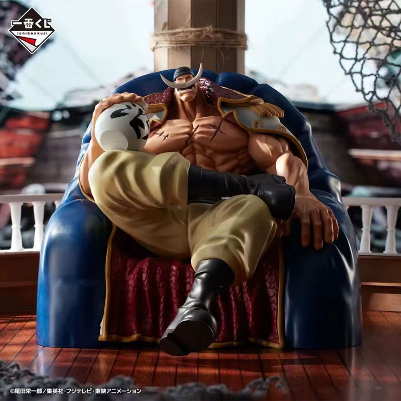 BANDAI Ichiban Kuji One Piece Whitebeard Pirates Figuren Set mit Edward Newgate, Marco, Jozu, Vista und Ace in Mehrfarbig - Bild 2