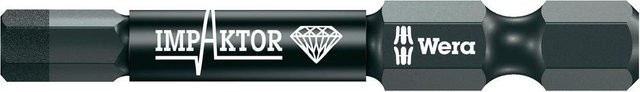 Wera Sechskant-Bit 840/4 IMP DC 6,0 mm in Schwarz aus diamantbeschichtetem Werkzeugstahl - Bild 1